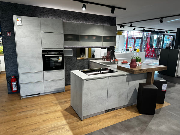 Nobilia Riva - Beton Grau Nachbildung