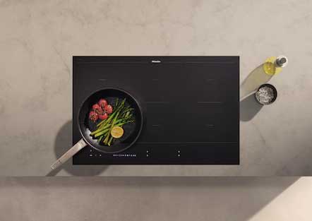 Induktionskochfeld Miele Matt